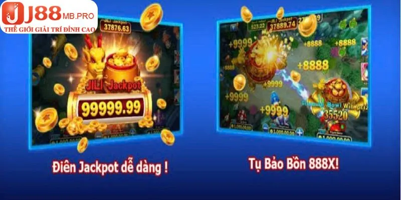 Các tính năng nổi bật của trò chơi Đánh Cá Jackpot