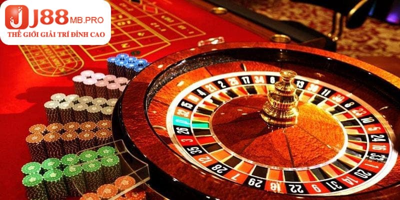 Roulette - Trò chơi hấp dẫn hàng đầu trên sảnh casino J88